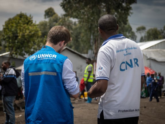 Samarbete är viktigt i en kris som den i DR Kongo. Foto: UNHCR/Joel. Z. Smith