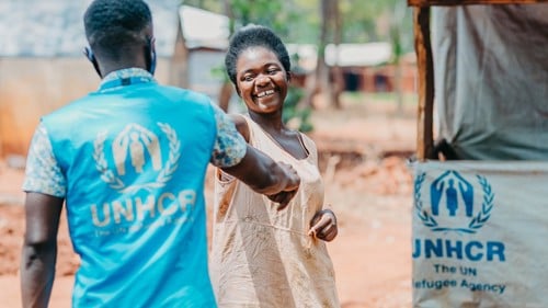 UNHCR på plats