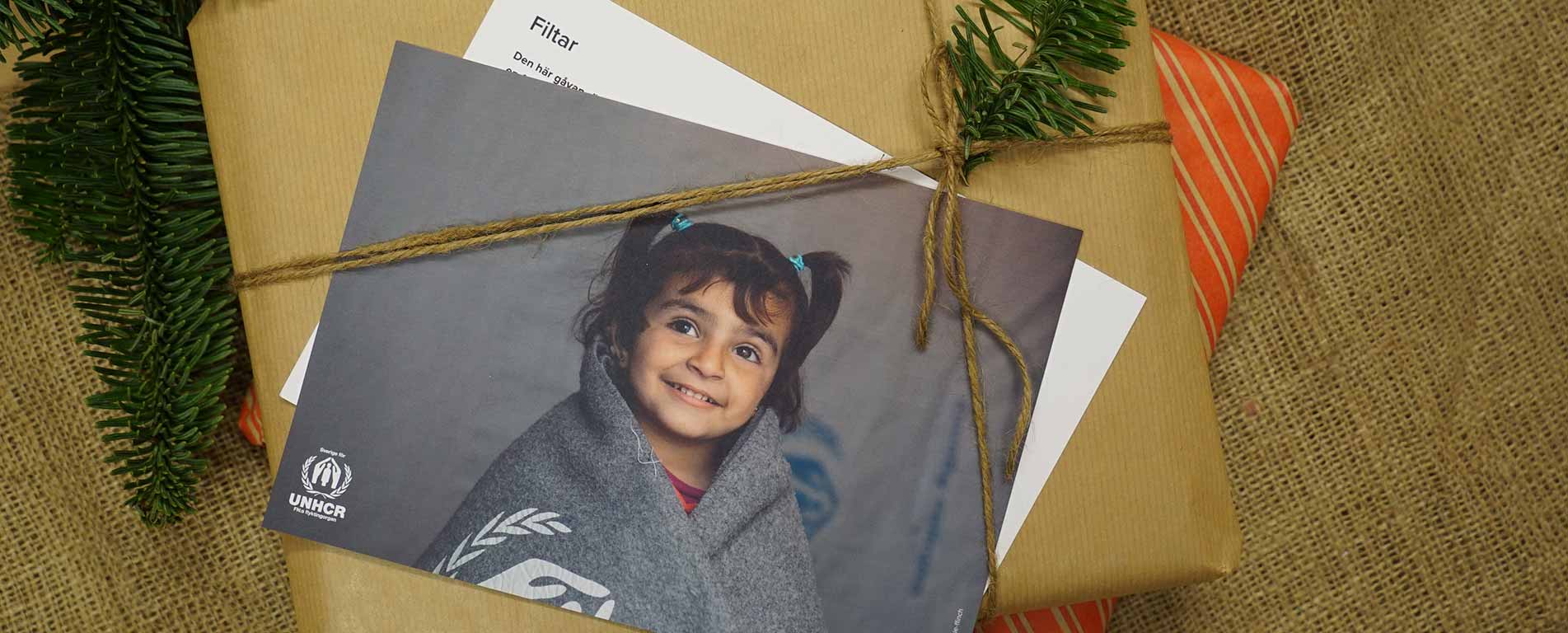 Julklappar som räddar liv Sverige för UNHCR