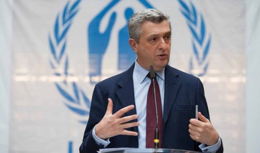 Filippo Grandi är FN:s nya flyktingkommissarie och UNHCR:s högsta chef. 